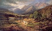 Marquis, James Richard Sunshine and Showers- At Home in Killarney oil painting
